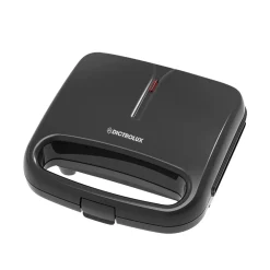 TOSTIERA ELETTRICA 750W AMPIE PIASTRE ANTIADERENTI PIEDINI ANTISCIVOLO MANICO TERMOISOLATO