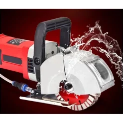 TRACCIATRICE SCANALATRICE A DISCO 5 DISCHI SCANALATORE MURO 2800W POMPA ACQUA