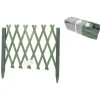 TRALICCIO IN LEGNO RETE ESTENSIBILE VERDE RAMPICANTI STACCIONATA 95 X 49 CM