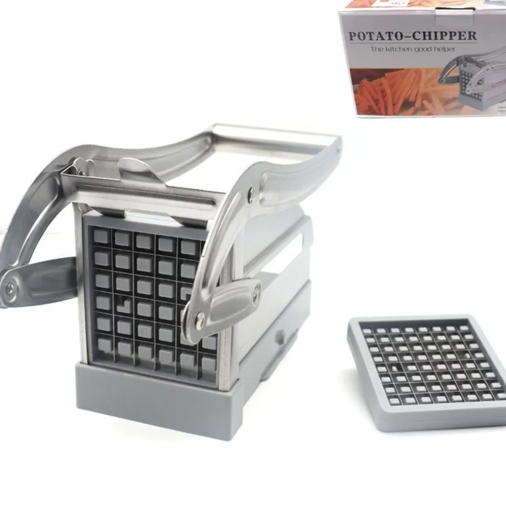 TRANCIAPATATE TRANCIA E TAGLIA AFFETTA PATATE PATATINE FRITTE E A FORNO ACCIAIO