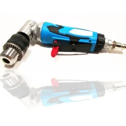 TRAPANO ANGOLARE PNEUMATICO AD ARIA 3/8"MINIDRILL MANDRINO CREMAGLIERA 10 MM PRO