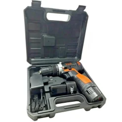 TRAPANO AVVITATORE A BATTERIA VALIGETTA 18V CORDLESS + BATTERIA OMAGGIO