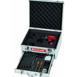 TRAPANO AVVITATORE CON DOPPIA BATTERIA LITIO ACCESSORI EINHELL TH-CD 12-2 LI KIT