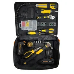 TRAPANO AVVITATORE DOPPIA BATTERIA A LITIO 24V + 150 ACCESSORI + BORSA CD24-152