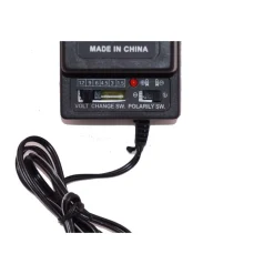 TRASFORMATORE ALIMENTATORE CORRENTE UNIVERSALE 500mA DA 1.5V A 12V AC DC