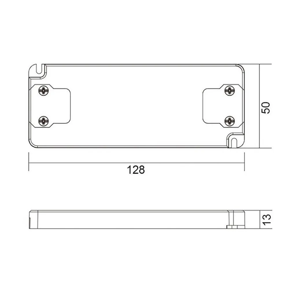 TRASFORMATORE LED DRIVER ALIMENTATORE SLIM 12 W 2-17V 700MA LAMPADE STRISCE 230V