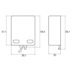 TRASFORMATORE LED DRIVER ALIMENTATORE BIANCO 10 W 13-20 V 500 MA LAMPADE STRISCE