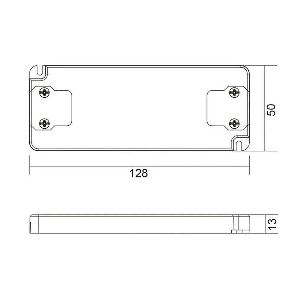 TRASFORMATORE LED DRIVER ALIMENTATORE SLIM 12W 2-24V 500MA LAMPADE STRISCE 230V