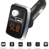 TRASMETTITORE FM AUTO BLUETOOTH Q-B67 VIVAVOCE LETTORE MP3 CARICATORE USB DOPPIO