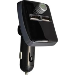 TRASMETTITORE FM AUTO BLUETOOTH Q-B67 VIVAVOCE LETTORE MP3 CARICATORE USB DOPPIO