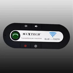 TRASMETTITORE PER AUTO MACCHINA BLUETOOTH MICROFONO VIVAVOCE SPEAKER TRA-BUL002