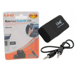 TRASMETTITORE RICEVITORE AUDIO BLUETOOTH WIRELESS USB / 3,5 MM PC AUTO USB-J352