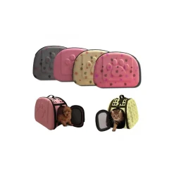 TRASPORTINO A BORSA PER CANI E GATTI ANIMALI A TRACOLLA PORTATILE RICHIUDIBILE