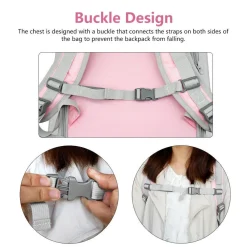 TRASPORTINO A ZAINO GATTO BORSA ZAINO IMPERMEABILE TRASPORTO VIAGGIO PER CANE