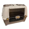 TRASPORTINO ACCESSORIO DA VIAGGIO PER CANE PER AUTO IN PLASTICA FERRO 77X41X53CM