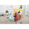 TRENINO GONFIABILE PER BAMBINI 2 ANNI+ PLAY CENTER 132X94X89CM CON PALLINE 93537