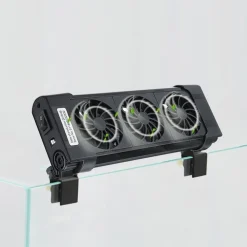 TRIPLA VENTOLA DI RAFFREDDAMENTO PER ACQUARIO 3 VENTOLE 12 VOLT 0.5A 50MM FS-603