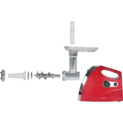 TRITACARNE PASSAPOMODORO MULTIFUNZIONE 350 WATT 3 TRAFILE IN ACCIAIO PER INSACCATI PASSATE