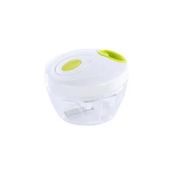 TRITATUTTO A CORDA MANUALE CON COPERCHIO TRITAVERDURE CON CORDINA LAME ACCIAIO