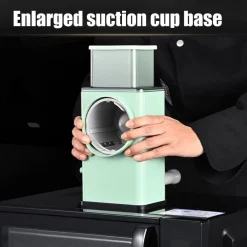 TRITAVERDURE GRATTUGIA A MANOVELLA AFFETTATRICI PER LA CASA MANDOLINE IN ACCIAIO