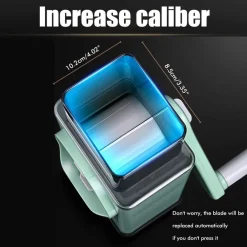 TRITAVERDURE GRATTUGIA A MANOVELLA AFFETTATRICI PER LA CASA MANDOLINE IN ACCIAIO