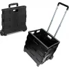 TROLLEY CARRELLO PORTAOGGETTI 38X36X33CM ATTREZZI PIEGHEVOLE MANICO SPESA MULTIUSO