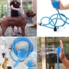TUBO ACQUA DOCCIA BAGNO BAGNETTO LAVAGGIO CANI ANIMALI DOMESTICI