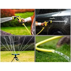 TUBO ACQUA IRRIGAZIONE PVC RETINATO DA GIARDINO PROFESSIONALE Ø5/8