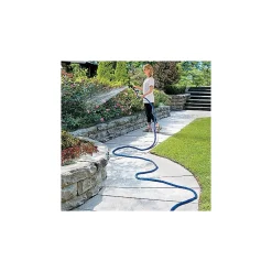 TUBO DA GIARDINO ESTENSIBILE ALLUNGABILE CON PISTOLA ANNAFFIATORE 15 METRI