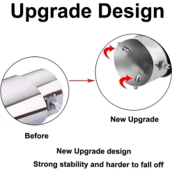 TUBO DI SCARICO PER AUTO TERMINALE USCITA TUBI DI SCAPPAMENTO MARMITTA CROMATA