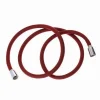 TUBO DOCCIA FLESSIBILE 2 METRI ROSSO 200 CM LACCIO BAGNO PER DOCCETTA BOX 87283