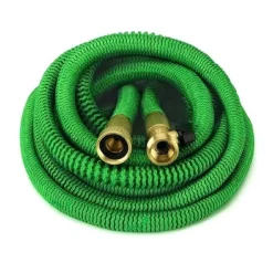 TUBO ESTENSIBILE FLESSIBILE IRRIGAZIONE GIARDINO MULTIGETTO PISTOLA 12 METRI