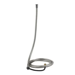 TUBO FLESSIBILE DOCCIA IN ACCIAIO CON SISTEMA SICUREZZA ANTISCOPPIO 2 MT BAGNO 69224