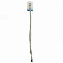 TUBO FLESSIBILE FLESSIBILI RUBINETTO MISCELATORE ACQUA 50 CM F 3/8" X M1/2 69401