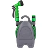 TUBO GIARDINO ESTENDIBILE POMPA ACQUA RIVESTIMENTO ELASTICIZZATO VERDE 10 METRI