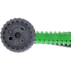 TUBO GIARDINO ESTENDIBILE POMPA ACQUA RIVESTIMENTO ELASTICIZZATO VERDE 15 METRI