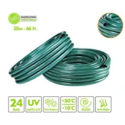TUBO IRRIGAZIONE ANNAFFIA GIARDINO PIANTE LAVA POMPA 20MT 66 FT. Ø3/4-19MM 57508
