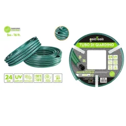 TUBO IRRIGAZIONE ANNAFFIA GIARDINO PIANTE LAVA POMPA 5 MT 16FT. Ø3/4-19MM 57505