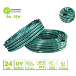 TUBO IRRIGAZIONE ANNAFFIA GIARDINO PIANTE LAVA POMPA 5 MT 16FT. Ø3/4-19MM 57505