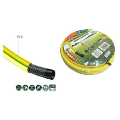 TUBO IRRIGAZIONE RETINATO PROFESSIONALE 3/4" 10MT FLESSIBILE DA GIARDINO 9009798