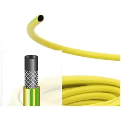 TUBO IRRIGAZIONE RETINATO PROFESSIONALE 3/4" 20 MT FLESSIBILE GIARDINO 9009800