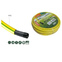 TUBO IRRIGAZIONE RETINATO PROFESSIONALE 3/4" 15MT FLESSIBILE DA GIARDINO 9009799