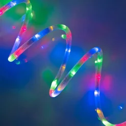 TUBO LUMINOSO 216 LED MULTICOLOR 10 MT 3VIE USO INTERNO/ESTERNO + CONTROLLER