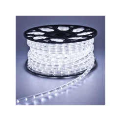 TUBO LUMINOSO LED 50 METRI BIANCO FREDDO PER USO ESTERNO CONTROLLER 8GIOCHI LUCE