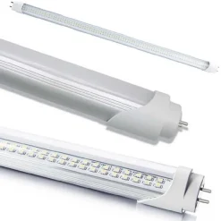 TUBO NEON A LED T8 60cm  90cm 120cm 150cm 6000k 3000k LUCE FREDDA CALDA NEUTRA