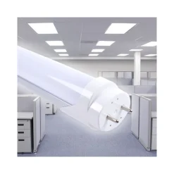 TUBO NEON LED SMD DA 60CM OPACO CON ATTACCO T8 DA 11W LUCE BIANCA NEUTRA CALDA