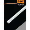 TUBO NEON LED T8 OPACO 26 WATT CONNESSIONE BILATERALE LUCE 4000K 6500K T8-26W-O