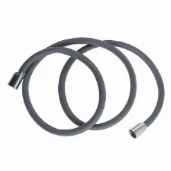 TUBO PER DOCCIA FLESSIBILE 2 METRI GRIGIO 200 CM BAGNO LACCIO DOCCETTA BOX 87286