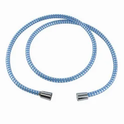 TUBO RICAMBIO LACCIO FLESSIBILE DOCCIA 1.5 MT LACCIO PVC RIVESTIMENTO BLU 87296