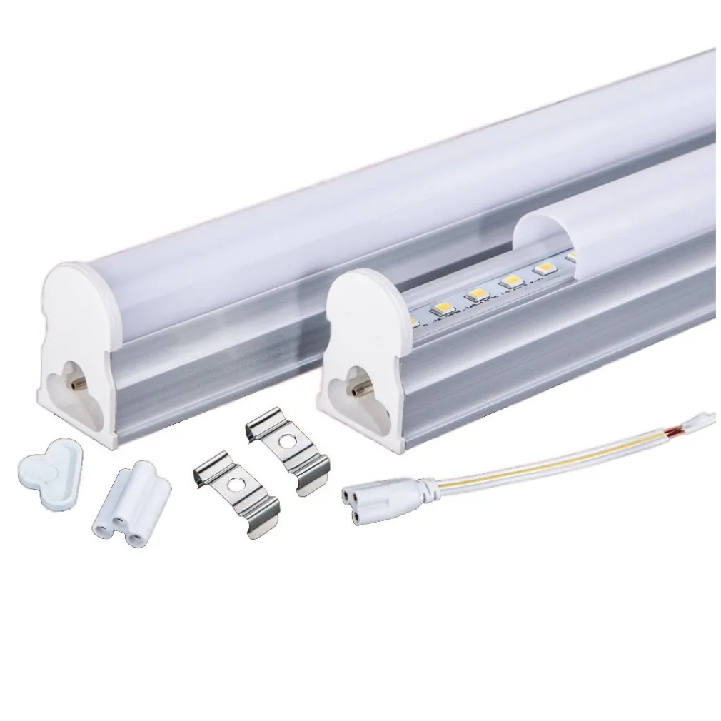 TUBO T5 NEON LED 6 10 15 18 W WATT 30 60 90 120 CM LUCE FREDDA NATURALE CALDA